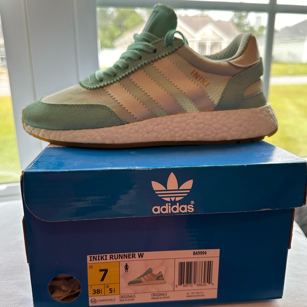 Women’s Adidas Iniki Runner, size 7